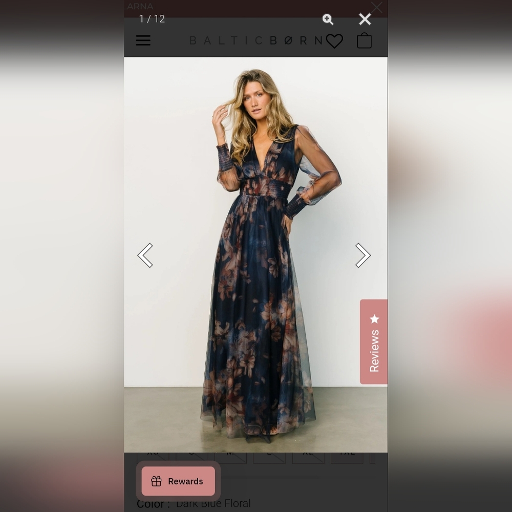 Baltic Born Layla Tulle Maxi Dress